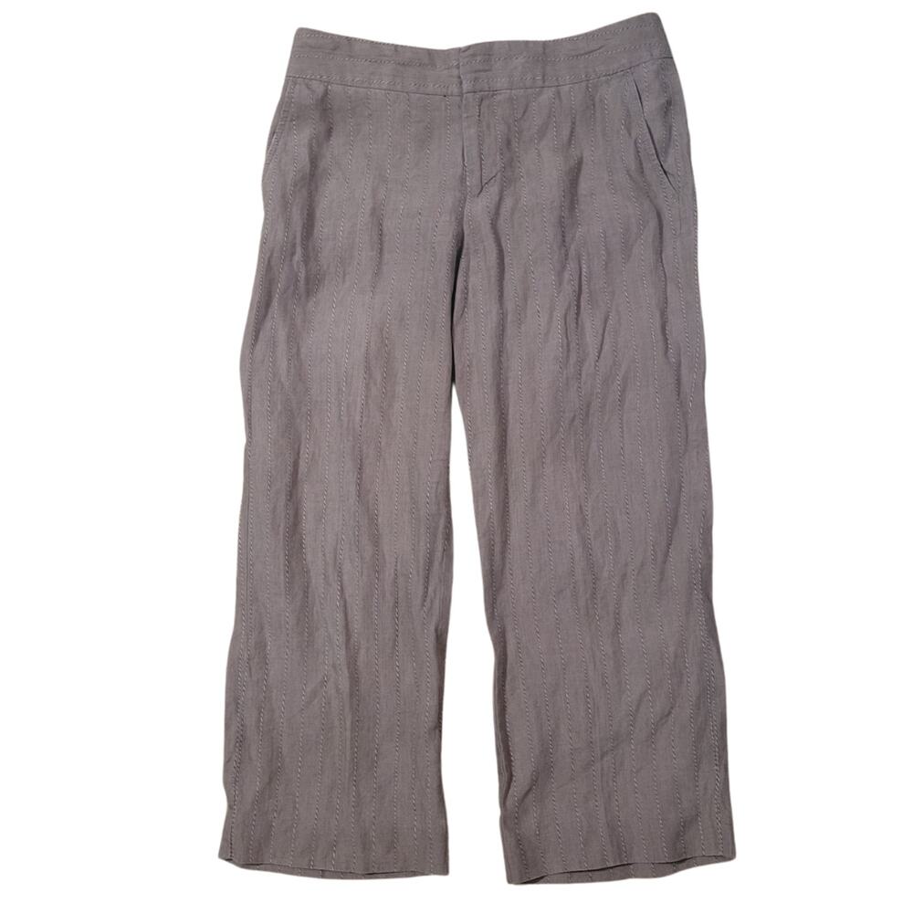 Eddie Bauer Mercer Fit Brown Crop Pants Size 4